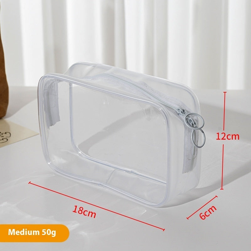 PVC Transparent Bags Multifunctional Cosmetic Bag Travel Storage Bag Water-proof Bag